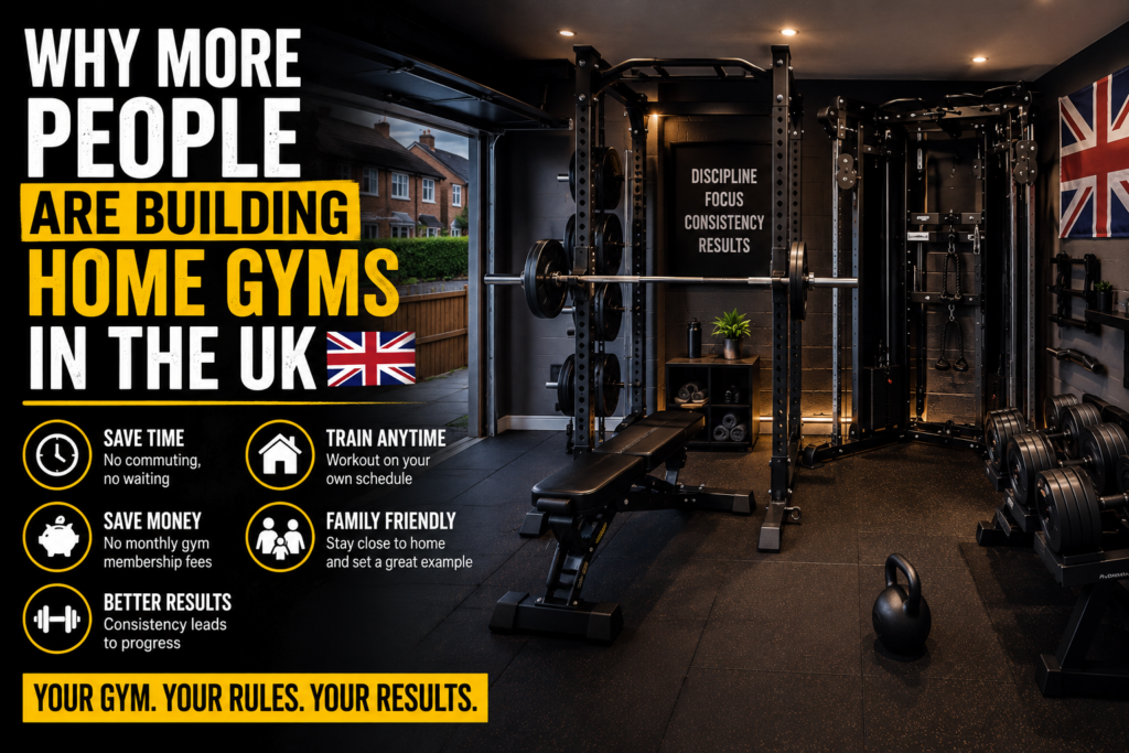 Why More People Are Building Home Gyms In The UK