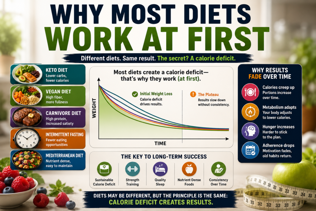 Why Most Diets Work At First