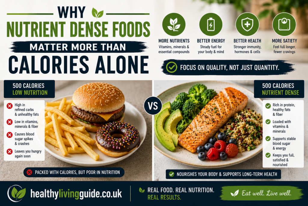 Why Nutrient Dense Foods Matter More Than Calories Alone