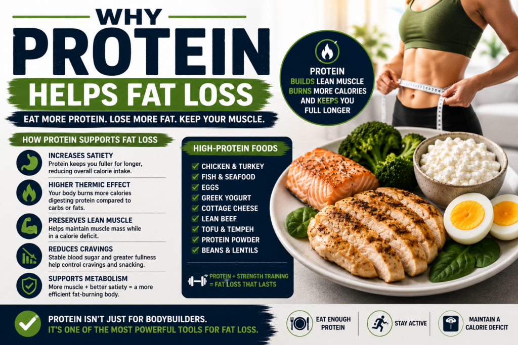 Why Protein Helps Fat Loss