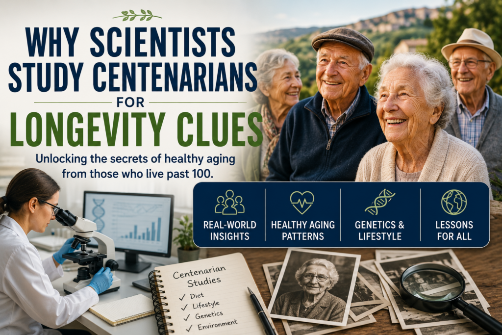 Why Scientists Study Centenarians For Longevity Clues