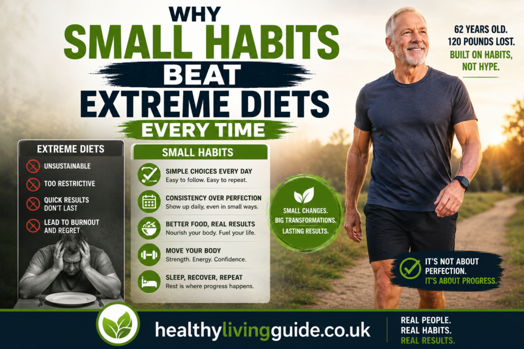 Why Small Habits Beat Extreme Diets Every Time