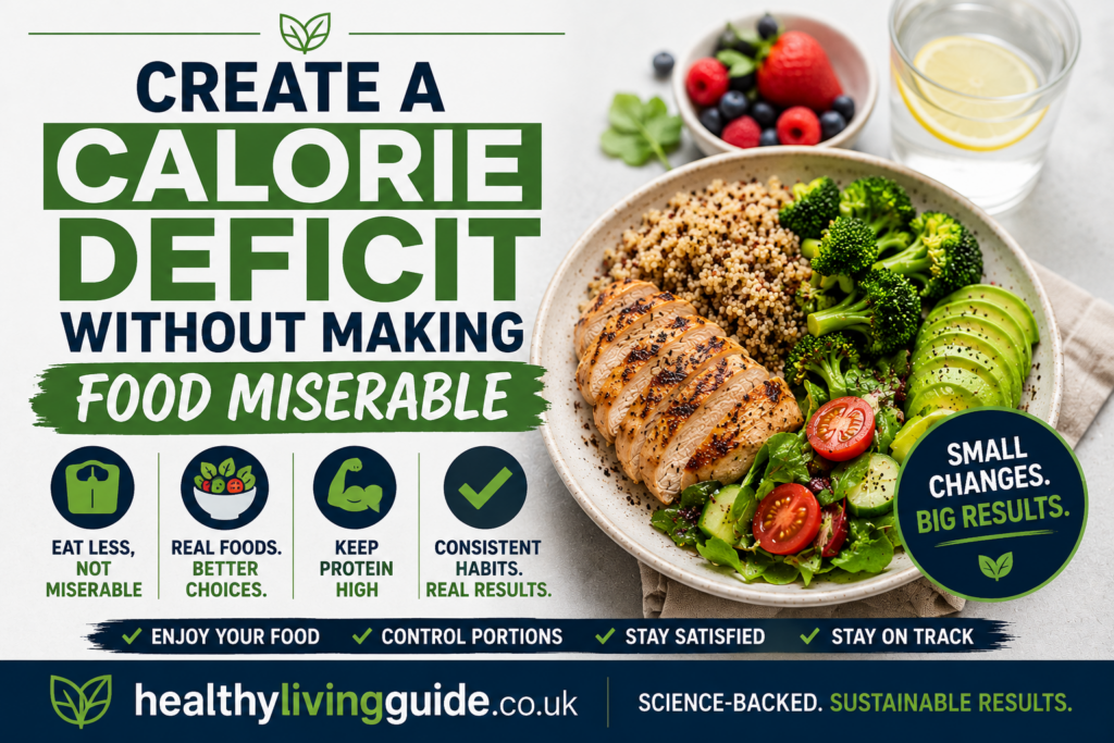 Create A Calorie Deficit Without Making Food Miserable