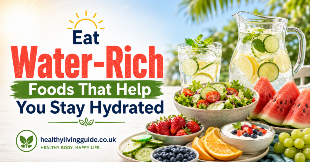 Eat Water-Rich Foods That Help You Stay Hydrated