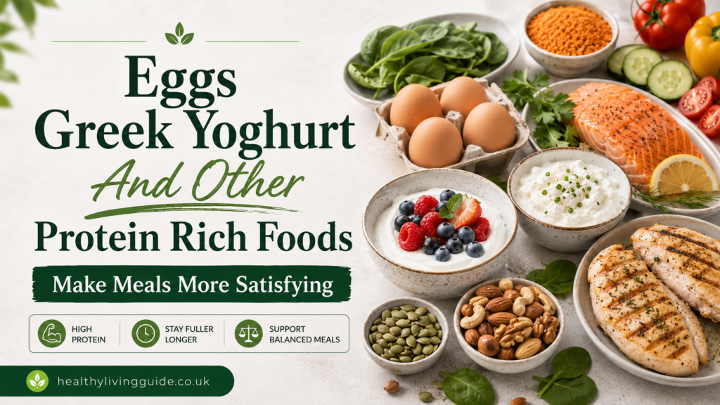 Eggs Greek Yoghurt And Other Protein Rich Foods Make Meals More Satisfying