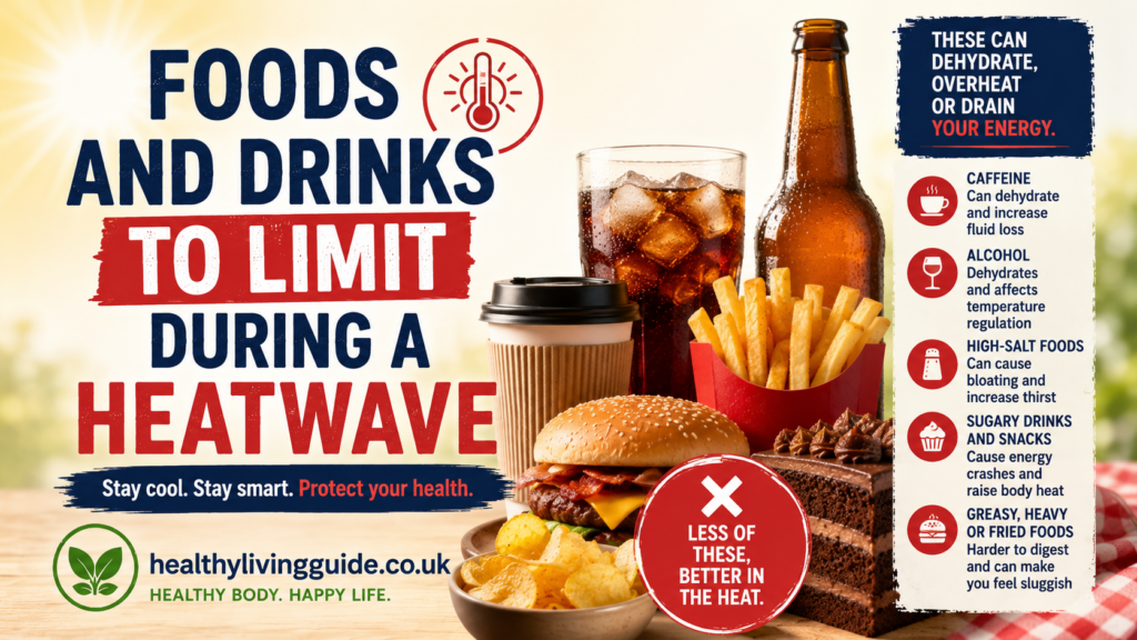 Foods And Drinks To Limit During A Heatwave