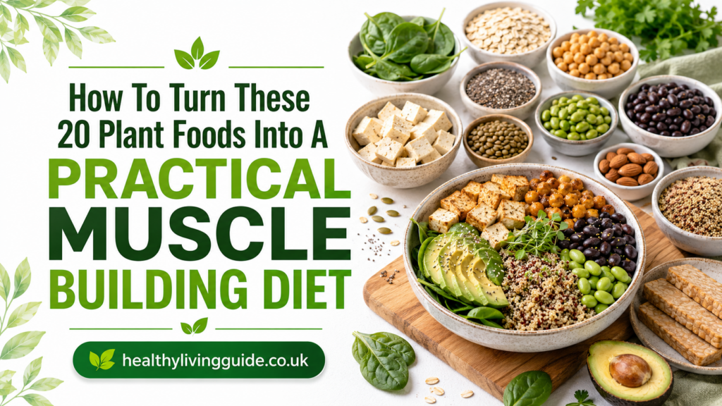 How To Turn These 20 Plant Foods Into A Practical Muscle Building Diet