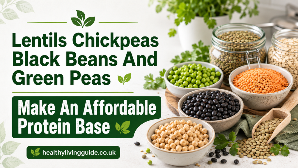 Lentils Chickpeas Black Beans And Green Peas Make An Affordable Protein Base