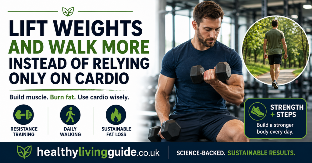 Lift Weights And Walk More Instead Of Relying Only On Cardio
