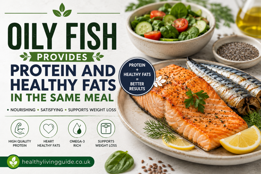 Oily Fish Provides Protein And Healthy Fats In The Same Meal