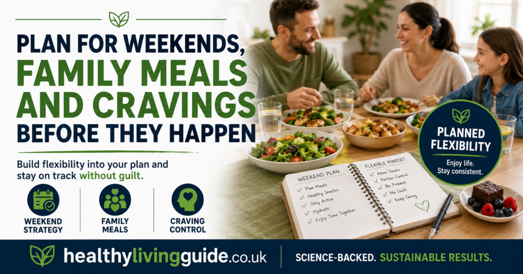 Plan For Weekends, Family Meals And Cravings Before They Happen