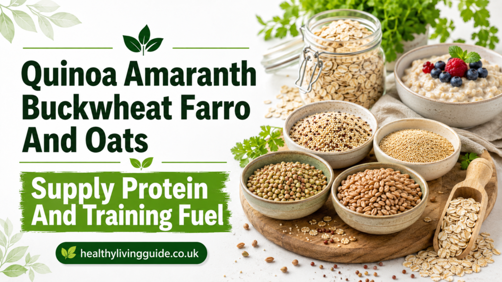 Quinoa Amaranth Buckwheat Farro And Oats Supply Protein And Training Fuel